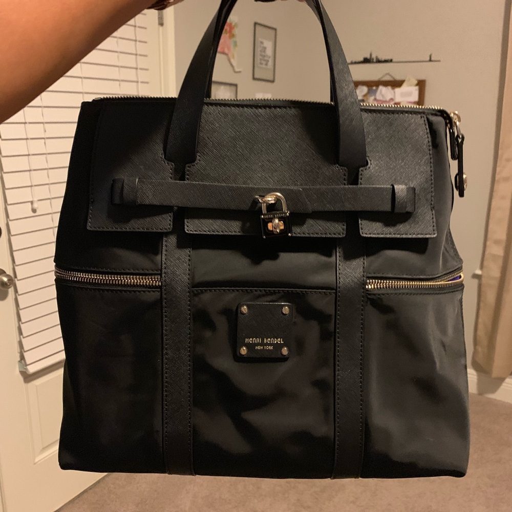 Black Henri Bendel Jetsetter